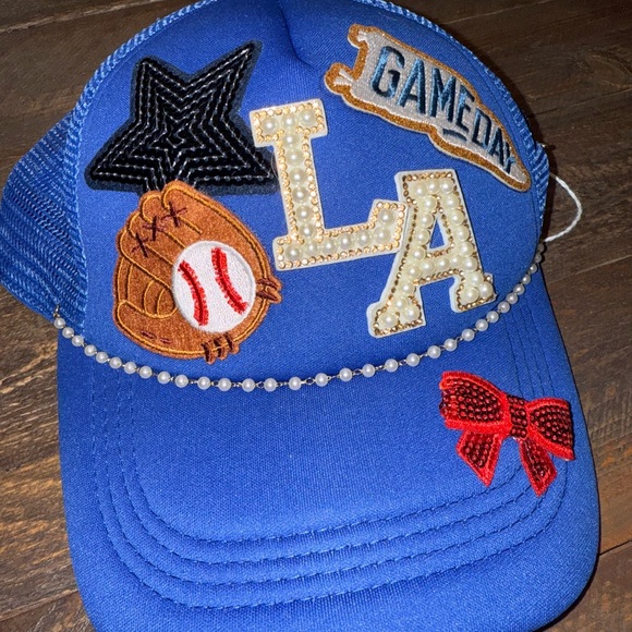 LA dodgers World Series hats baseball trucker junk hats 2025 - Picture 3 of 5